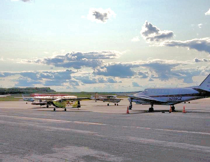 One of the Rhinelander Flying Service, Inc. planes